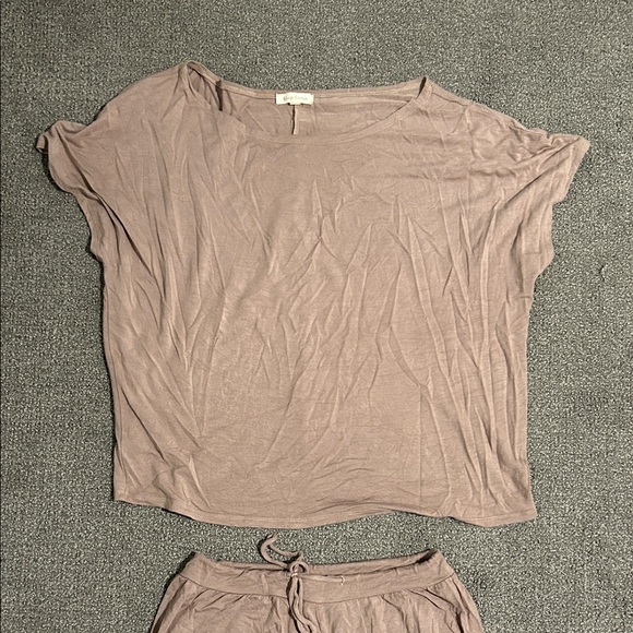 Shop Stevie Blush Pink Jumpsuit Set - Picture 3 of 4